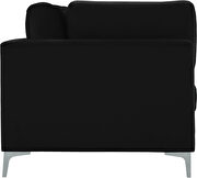 4pcs modular sofa in black velvet w/ gold legs by Meridian additional picture 6