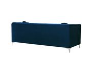 Velvet fabric contemporary sofa by Meridian additional picture 3