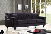 Tufted designer fabric sofa by Meridian additional picture 2