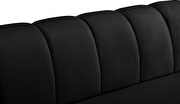 Low-profile channel tufted contemporary sofa by Meridian additional picture 5