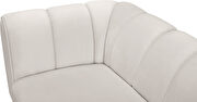 Low-profile channel tufted contemporary sofa by Meridian additional picture 5