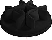 Round accent settee / couch with unique club-like design by Meridian additional picture 5