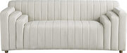 Unique contemporary dropping level design loveseat by Meridian additional picture 5