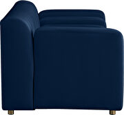 Unique contemporary dropping level design loveseat by Meridian additional picture 2