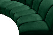 10 pcs green velvet modular sectional sofa by Meridian additional picture 8