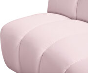 5pcs pink velvet modular sectional sofa by Meridian additional picture 4