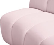 7pcs pink velvet modular sectional sofa by Meridian additional picture 6