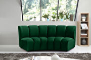 4pcs green velvet modular sectional sofa by Meridian additional picture 11