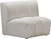 Modular contemporary velvet chair by Meridian additional picture 3