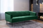 Affordable velvet contemporary sofa by Meridian additional picture 5