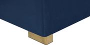2-chaise 3pcs sectional in navy velvet by Meridian additional picture 2