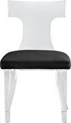 Acrylic contemporary dining chair by Meridian additional picture 3
