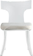 Acrylic contemporary dining chair by Meridian additional picture 2