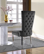 High back dining chair w/ tufted back by Meridian additional picture 2