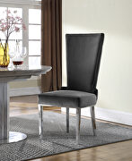 High back dining chair w/ tufted back by Meridian additional picture 3