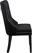 Traditional styled velvet dining chair w/ nailhead trim by Meridian additional picture 2