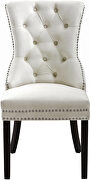 Traditional styled velvet dining chair w/ nailhead trim by Meridian additional picture 4