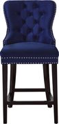 Contemporary navy 2pcs stool set by Meridian additional picture 5