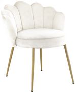 Cream designer dining / accent chair by Meridian additional picture 3