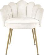 Cream designer dining / accent chair by Meridian additional picture 4