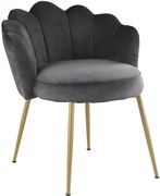 Gray designer dining / accent chair by Meridian additional picture 3