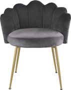 Gray designer dining / accent chair by Meridian additional picture 4