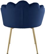 Navy designer dining / accent chair by Meridian additional picture 2