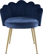 Navy designer dining / accent chair by Meridian additional picture 4