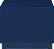 Lacquer contemporary style nightstand additional photo 5 of 6