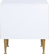 White glam style nightstand by Meridian additional picture 5
