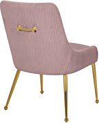 Stylish velvet dining chair pair by Meridian additional picture 3