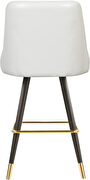 Faux leather stylish bar stool additional photo 5 of 5