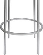 Silver elegant stylish bar stool by Meridian additional picture 2