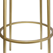 Gold elegant stylish bar stool by Meridian additional picture 3