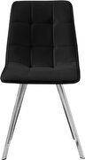 Velvet contemporary dining chair pair by Meridian additional picture 6