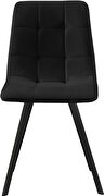 Velvet contemporary dining chair pair by Meridian additional picture 5