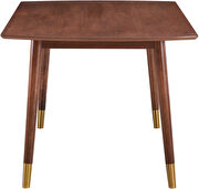 Mid-century style walnut rectangular table by Meridian additional picture 4