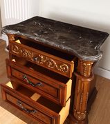 Traditional nightstand real marble tops by Meridian additional picture 3