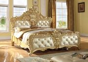 Gold finish traditional style bedroom by Meridian additional picture 3