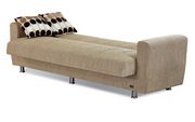 Sand / beige chenille fabric sofa / sofa bed by Empire Furniture USA additional picture 4