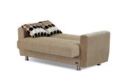 Sand / beige chenille fabric loveseat by Empire Furniture USA additional picture 3