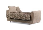 Casual chestnut chenille fabric loveseat by Empire Furniture USA additional picture 3