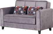 Gray fabric modern sofa / sofa bed by Empire Furniture USA additional picture 4