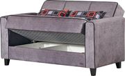 Gray fabric modern sofa / sofa bed by Empire Furniture USA additional picture 5