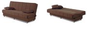 Chocolate brown microfiber sleeper sofa by Empire Furniture USA additional picture 5