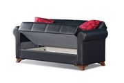 Versatile bycast convertible loveseat additional photo 2 of 2