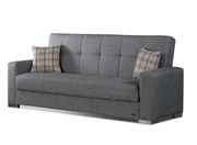Gray fabric casual style sofa / sofa bed additional photo 2 of 5
