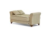 Elegant modern light beige fabric loveseat by Empire Furniture USA additional picture 3