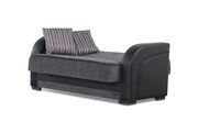 Asphalt gray casual loveseat w/ storage by Empire Furniture USA additional picture 3