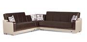 Two-toned reversible sectional in modern style additional photo 2 of 6